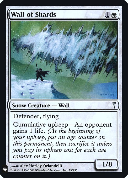 PLST: Wall of Shards (Foil)
