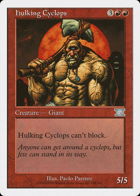 6ED: Hulking Cyclops