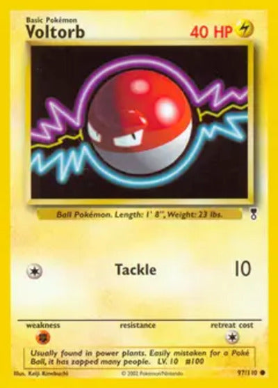 Voltorb 097/110 Unlimited Legendary Collection