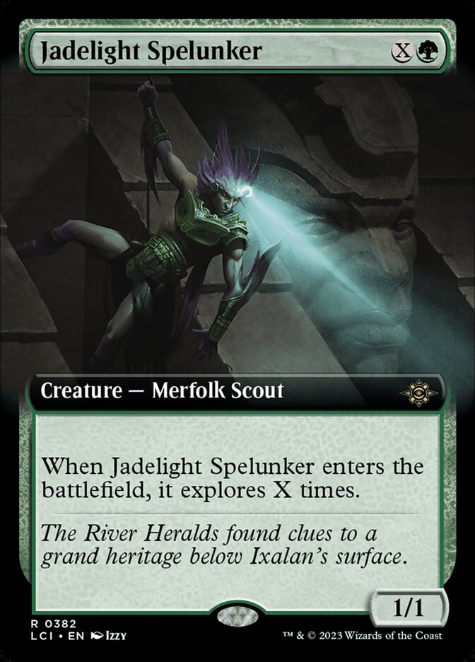 Jadelight Spelunker (Extended Art) [Foil] :: LCI