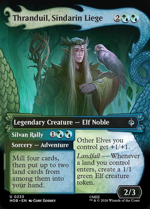 HOB: Thranduil, Sindarin Liege (Showcase)