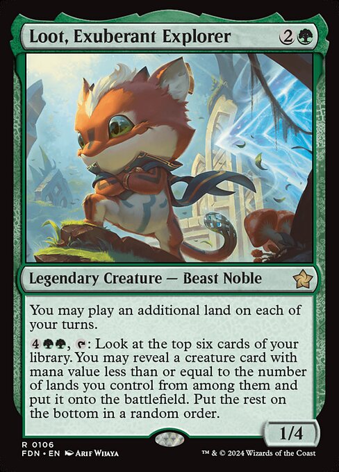 FDN: Loot, Exuberant Explorer (Foil)