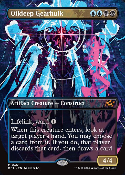 DFT: Oildeep Gearhulk (Borderless) (Foil)