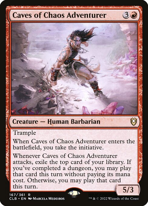 CLB: Caves of Chaos Adventurer (Foil)
