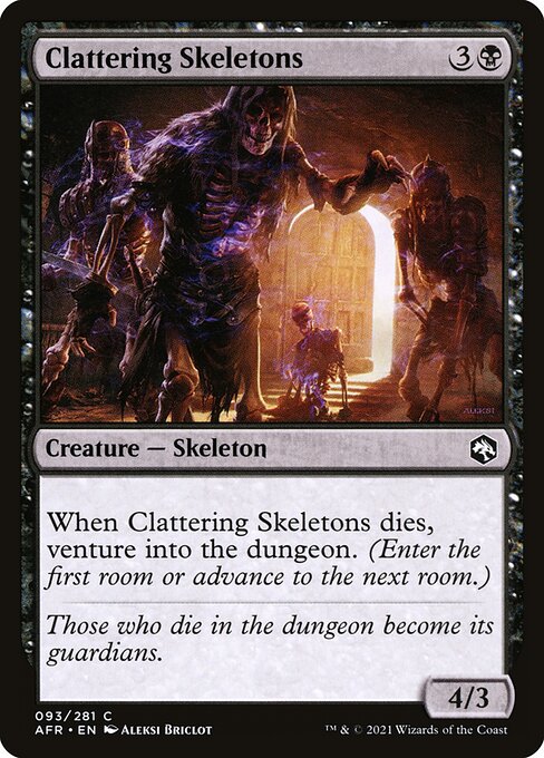 AFR: Clattering Skeletons