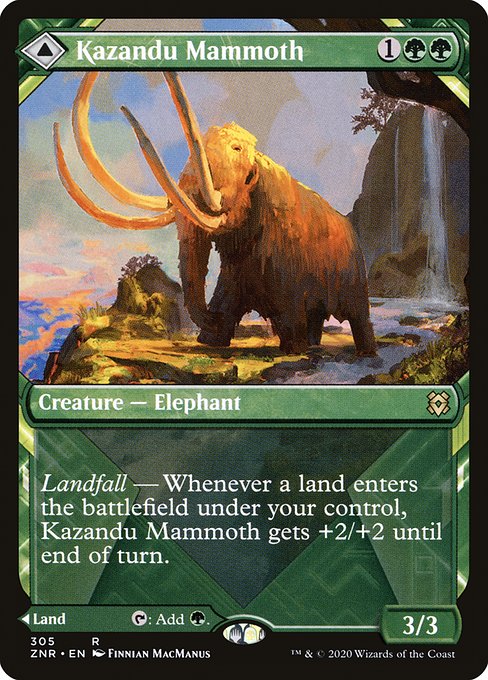 ZNR: Kazandu Mammoth (Showcase)