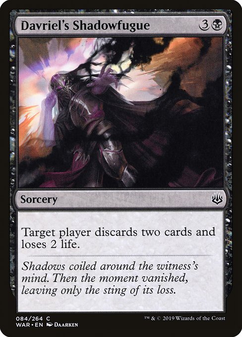 WAR: Davriel's Shadowfugue