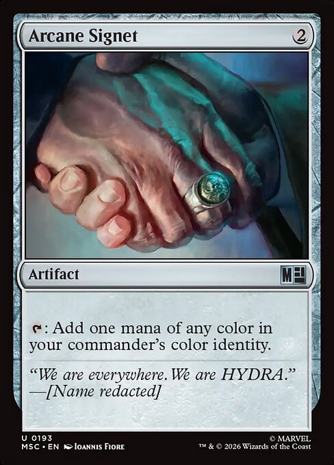 MSC: Arcane Signet (0193)