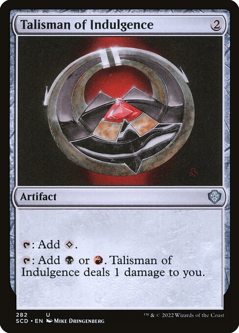 SCD: Talisman of Indulgence