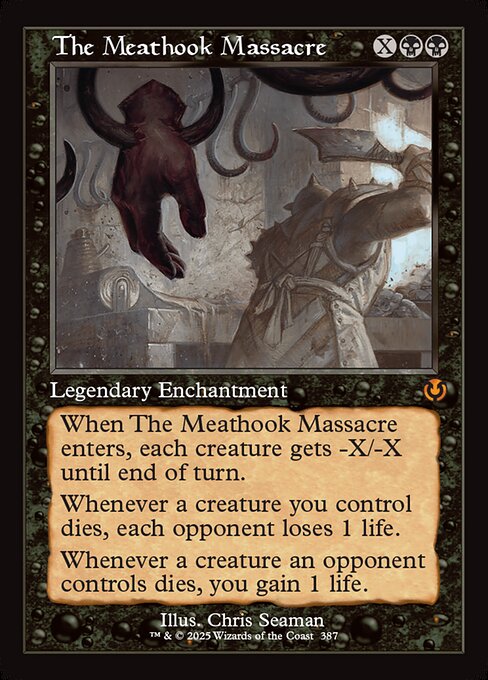 INR: The Meathook Massacre (Retro Frame) (Foil)