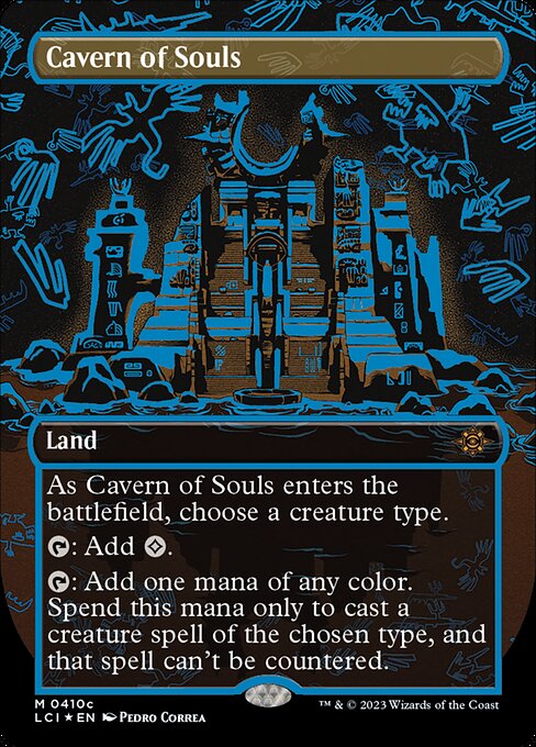 LCI: Cavern of Souls (0410c) (Borderless) (Foil)