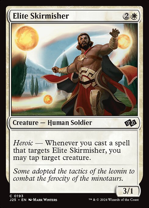 J25: Elite Skirmisher