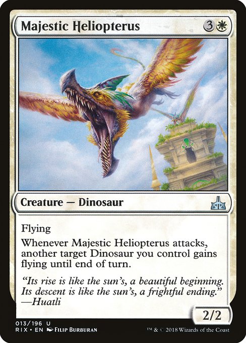 RIX: Majestic Heliopterus (Foil)