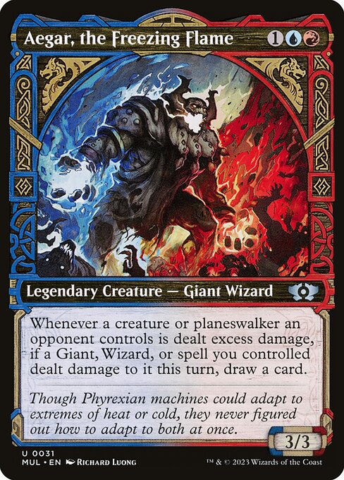 MUL: Aegar, the Freezing Flame (Foil)