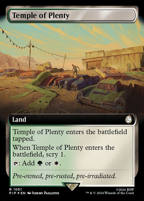 PIP: Temple of Plenty (Extended Art) (Surge Foil)