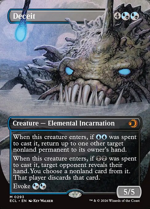 ECL: Deceit (Borderless) (Foil)