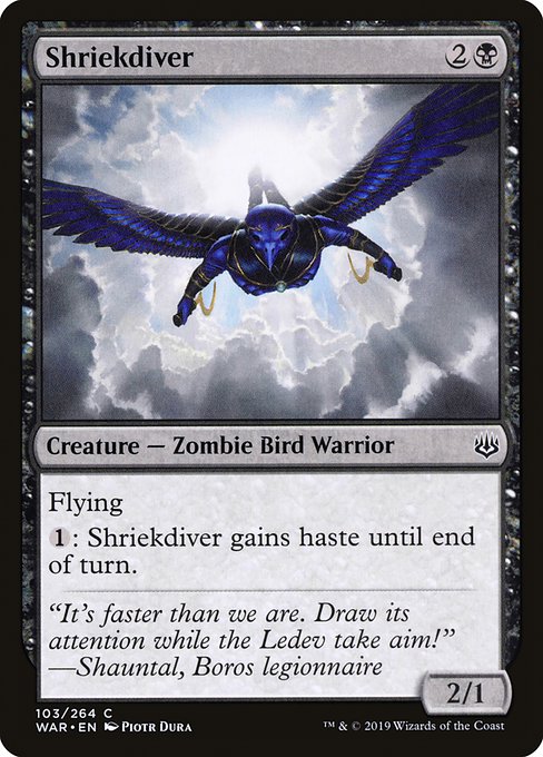 WAR: Shriekdiver (Foil)