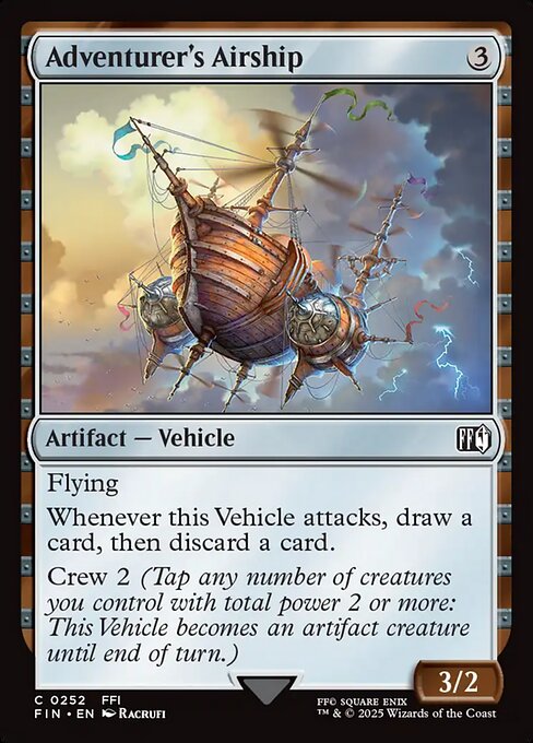 FIN: Adventurer's Airship (Foil)