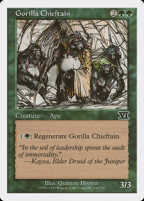 6ED: Gorilla Chieftain
