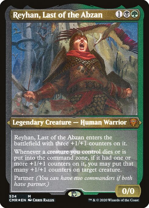 CMR: Reyhan, Last of the Abzan (Foil Etched)