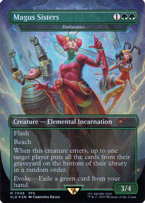 SLD: Magus Sisters - Endurance (Rainbow Foil)