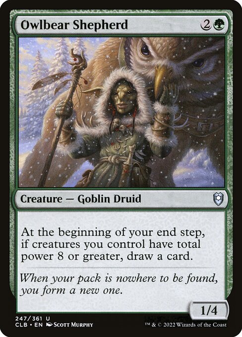 CLB: Owlbear Shepherd (Foil)