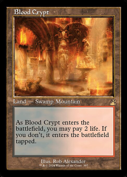 RVR: Blood Crypt (Retro Frame) (Foil)