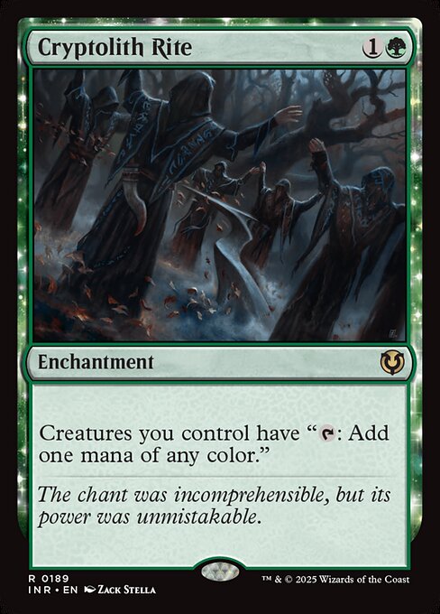 INR: Cryptolith Rite