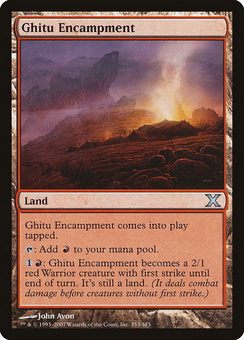 10E: Ghitu Encampment