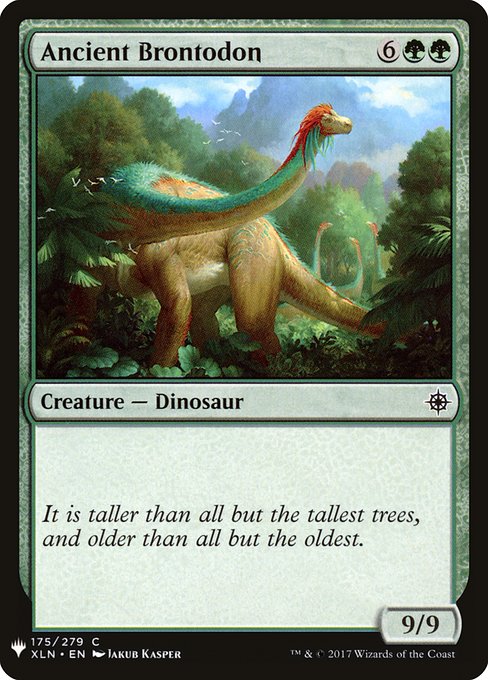 PLST: Ancient Brontodon
