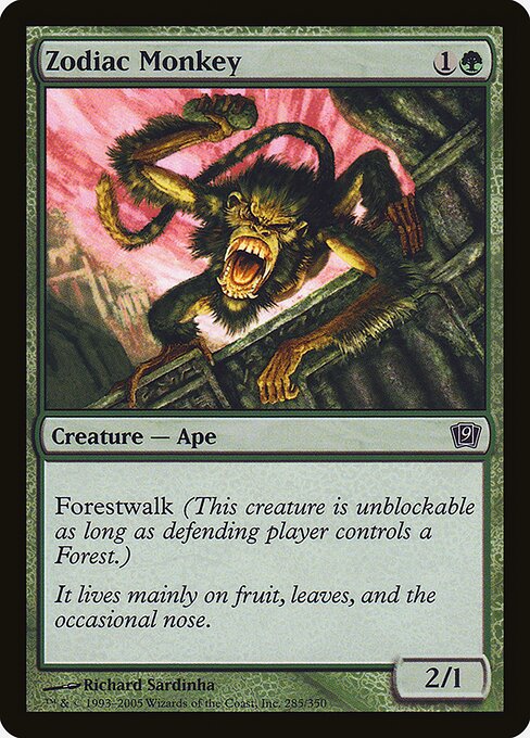 9ED: Zodiac Monkey (Foil)