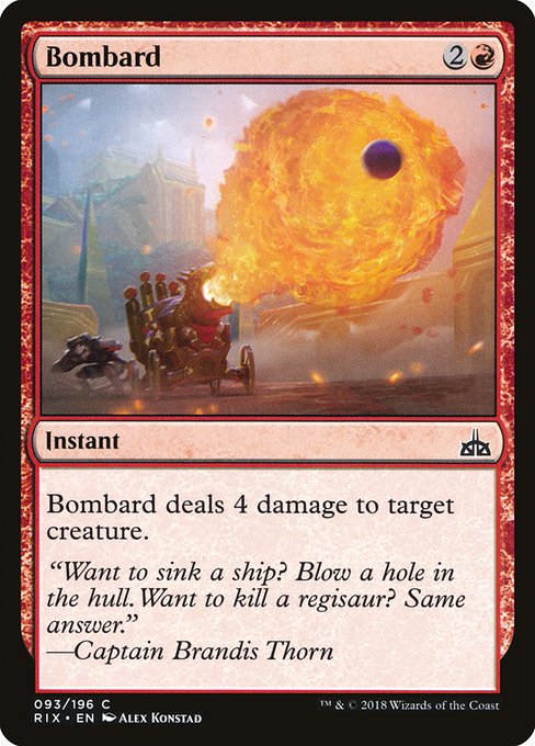 RIX: Bombard (Foil)