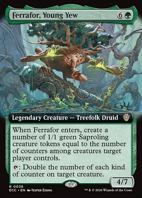 ECC: Ferrafor, Young Yew (Extended Art)