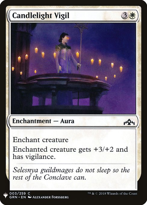 PLST: Candlelight Vigil