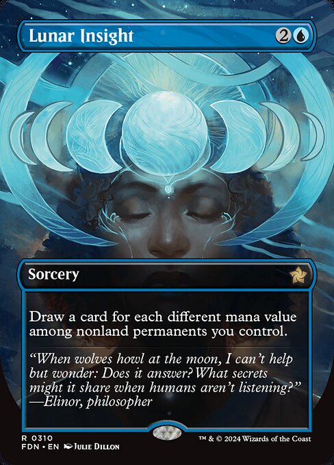 FDN: Lunar Insight (Borderless) (Foil)