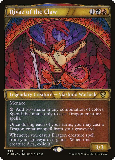 DMU: Rivaz of the Claw (Textured Foil)