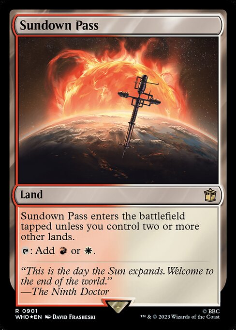WHO: Sundown Pass (Surge Foil)