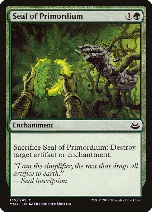 MM3: Seal of Primordium (Foil)