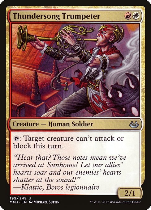 MM3: Thundersong Trumpeter (Foil)