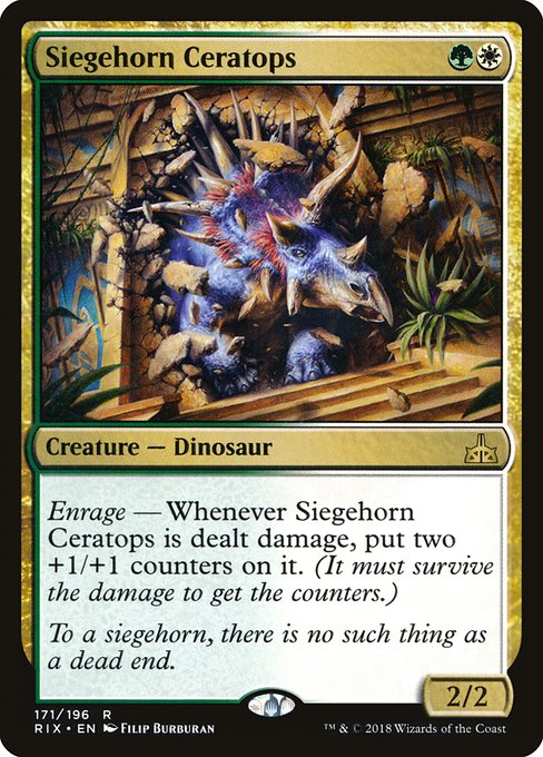 RIX: Siegehorn Ceratops (Foil)