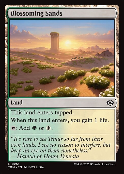 TDM: Blossoming Sands (Foil)