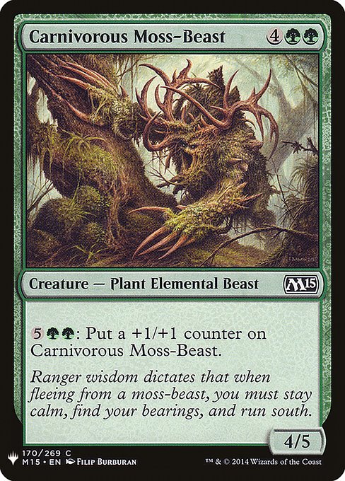 PLST: Carnivorous Moss-Beast