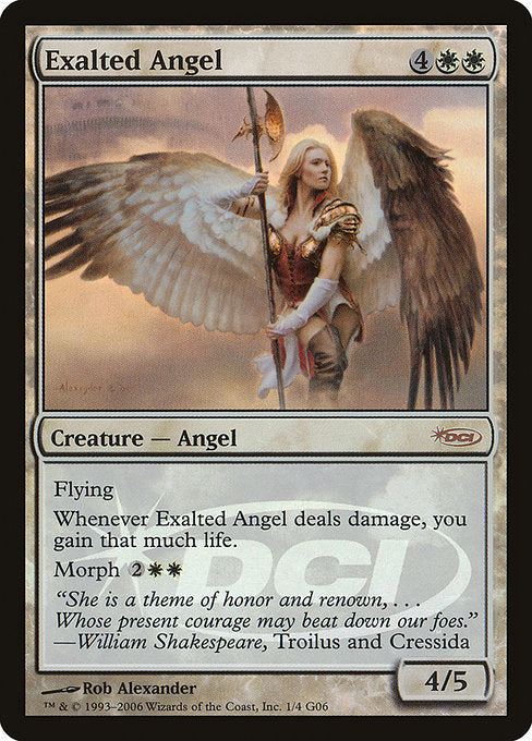 G06: Exalted Angel (Foil)