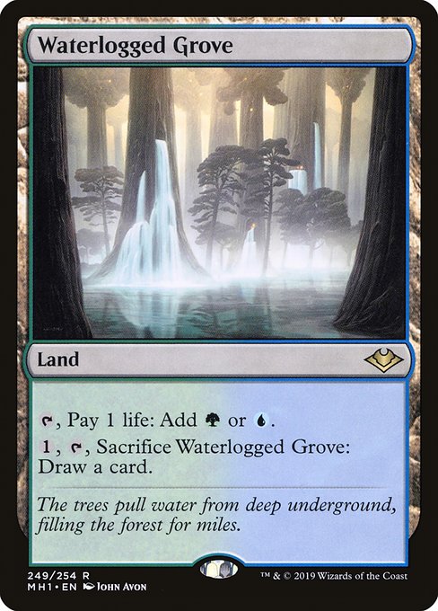 MH1: Waterlogged Grove (Foil)