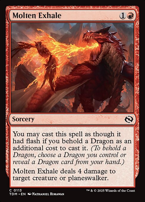 TDM: Molten Exhale (Foil)