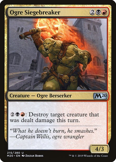 M20: Ogre Siegebreaker (Foil)