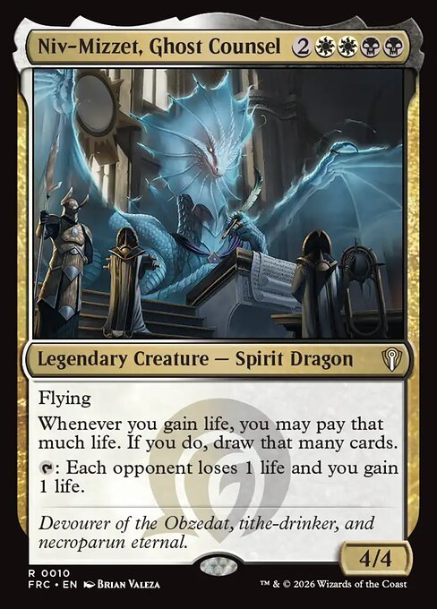 FRC: Niv-Mizzet, Ghost Counsel