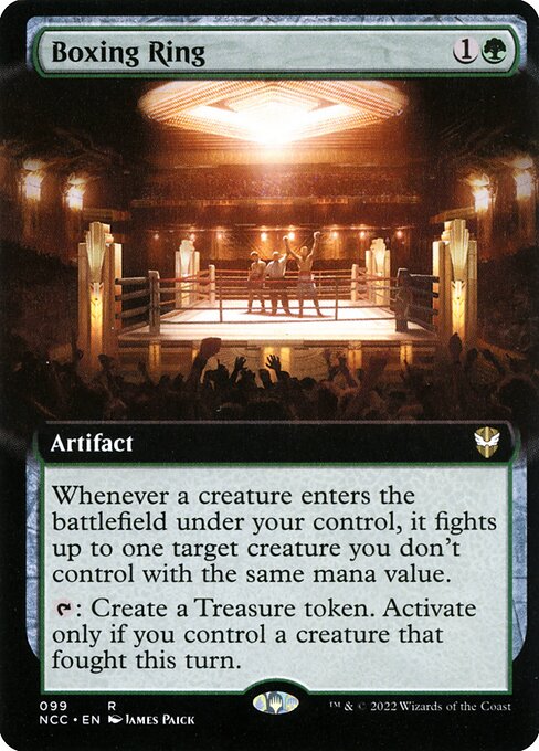 NCC: Boxing Ring (Extended Art) (Foil)