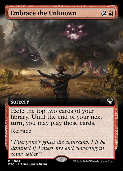 OTC: Embrace the Unknown (Extended Art)