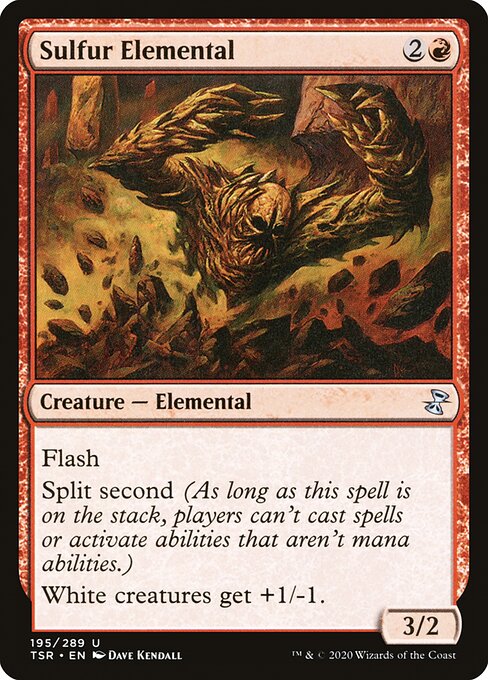 TSR: Sulfur Elemental (Foil)